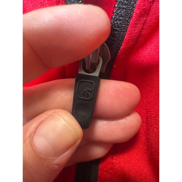 AND1 Red Full-Zip Track Jacket Mens XXL Streetwear Sports Warm-Up - Picture 7 of 7